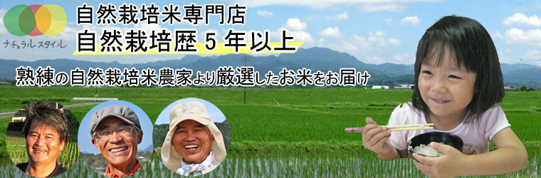 熊本県七城町　自然栽培米 ～完全無農薬・無肥料栽培のお米を直送！